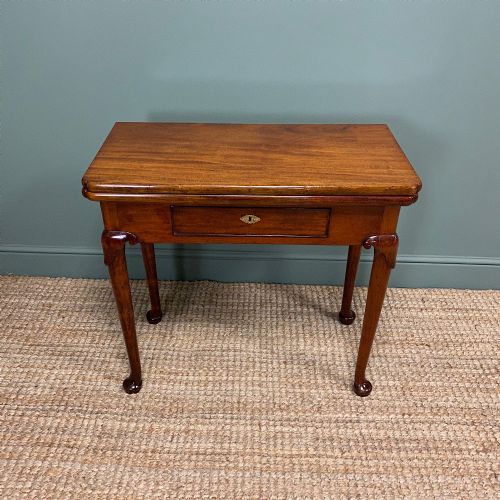 Fine Georgian Mahogany Antique Side Table