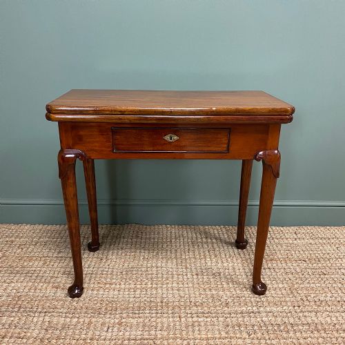 fig 1. Fine Georgian Mahogany Antique Side Table