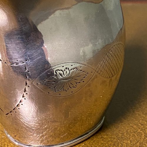 fig 2. George III Silver Cream Jug – Thomas Lamborn, Sheffield.