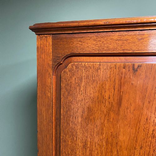 fig 2. Country House Georgian Antique Teak Press Cupboard