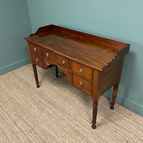 fig 3. Spectacular Irish Regency Mahogany Antique Sideboard