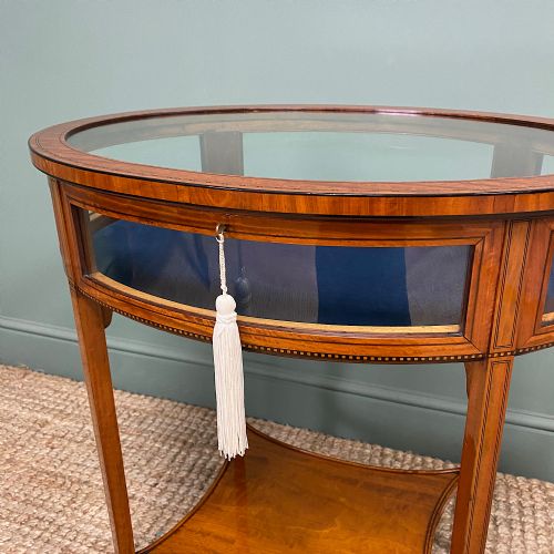 fig 2. Stunning Victorian Satinwood Bijouterie Jewellery Table