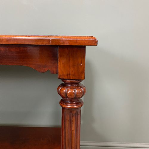 fig 2. Spectacular Victorian Mahogany Antique Console Table