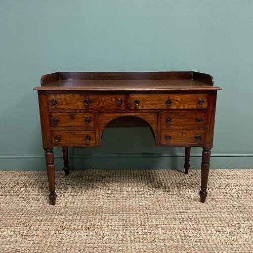 Georgian Mahogany Antique Writing Desk