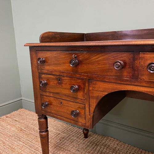 fig 1. Georgian Mahogany Antique Writing Desk
