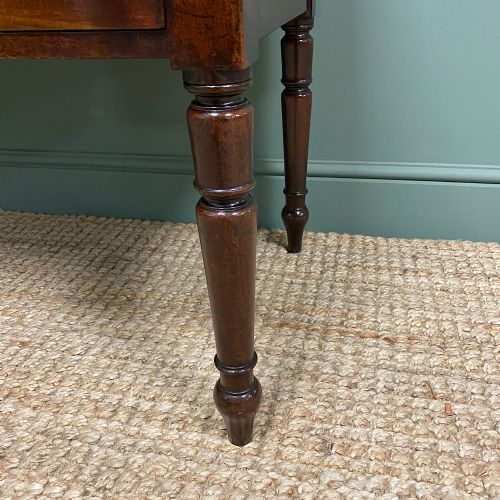 fig 2. Georgian Mahogany Antique Writing Desk