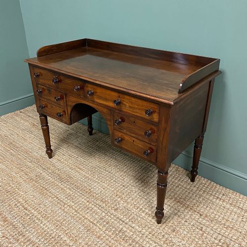 fig 3. Georgian Mahogany Antique Writing Desk