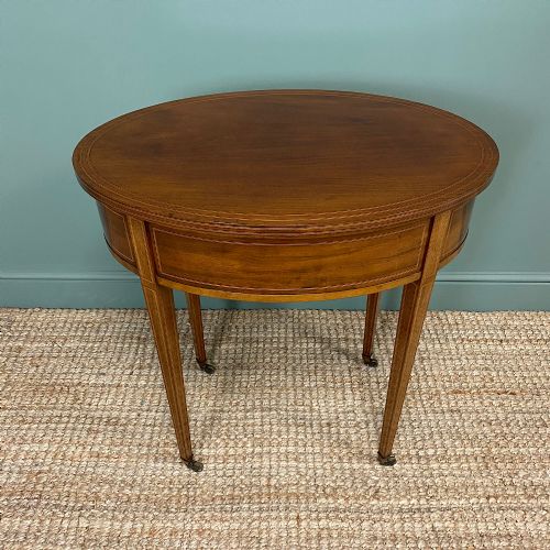 Stunning Victorian Shoolbred Mahogany Antique Centre Table
