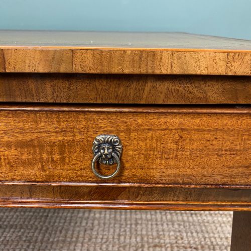 fig 2. Fine Large Georgian Antique Partners Writing Table