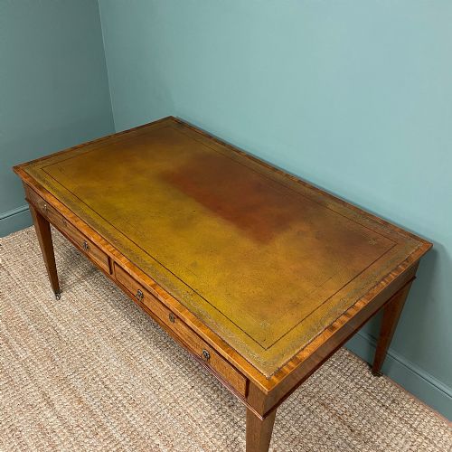fig 3. Fine Large Georgian Antique Partners Writing Table