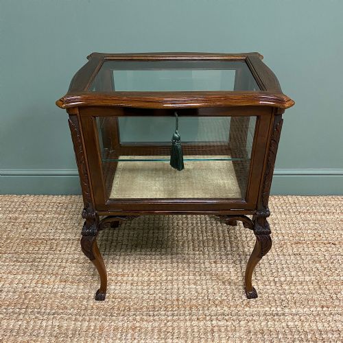 High Quality Victorian Antique Vitrine Display Cabinet