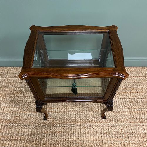 fig 1. High Quality Victorian Antique Vitrine Display Cabinet