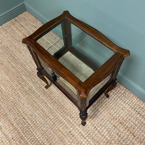 fig 3. High Quality Victorian Antique Vitrine Display Cabinet