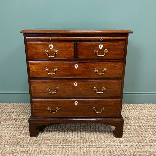 Small Georgian Design Edwardian Antique Chest of Drawers
