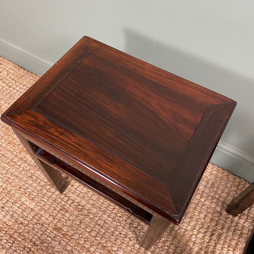 fig 1. Pair of Antique Chinese Side Tables