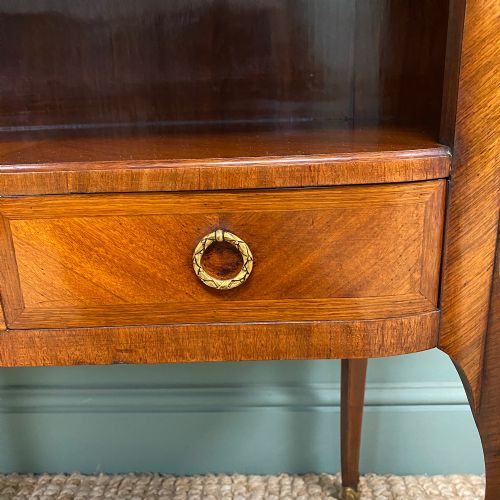 fig 1. Stunning Kingwood Antique Side Cabinet