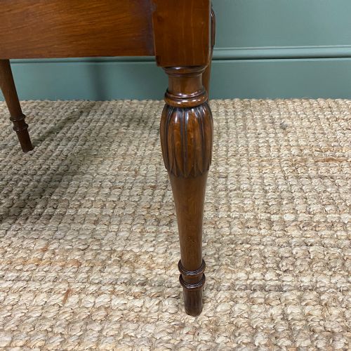 fig 2. Sheraton Design Edwardian Mahogany Antique Revolving Bookcase