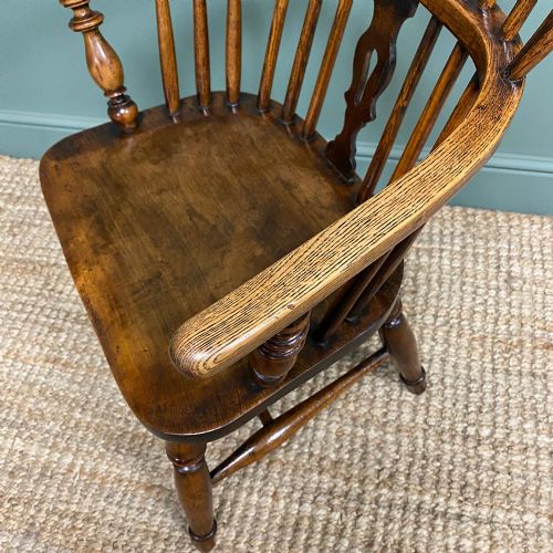 fig 1. Country House Elm & Ash Antique Windsor Chair