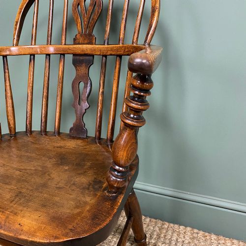 fig 3. Country House Elm & Ash Antique Windsor Chair
