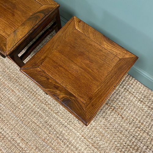 fig 2. Pair of Antique Chinese Side Tables