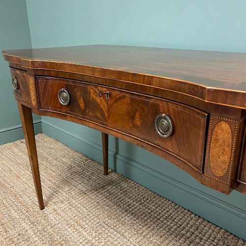fig 1. Outstanding Victorian Mahogany Antique Console Table
