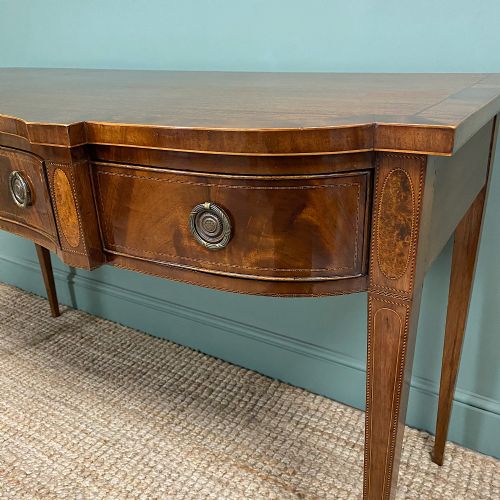 fig 2. Outstanding Victorian Mahogany Antique Console Table