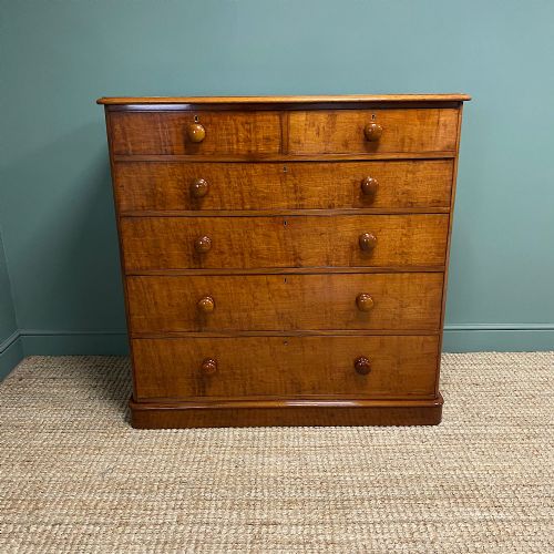 Quality Victorian Mahogany Antique Chest of Drawers