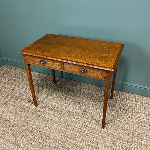 fig 1. Georgian Country Oak Antique Side Table