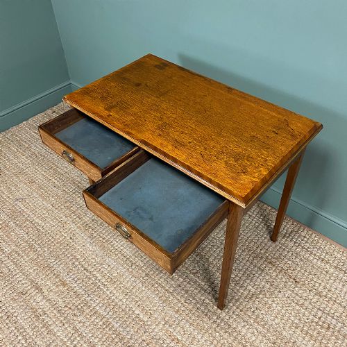 fig 3. Georgian Country Oak Antique Side Table