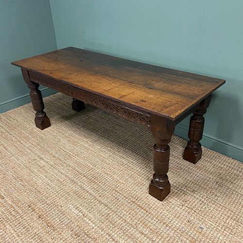 fig 2. Period Oak Antique Refectory Table