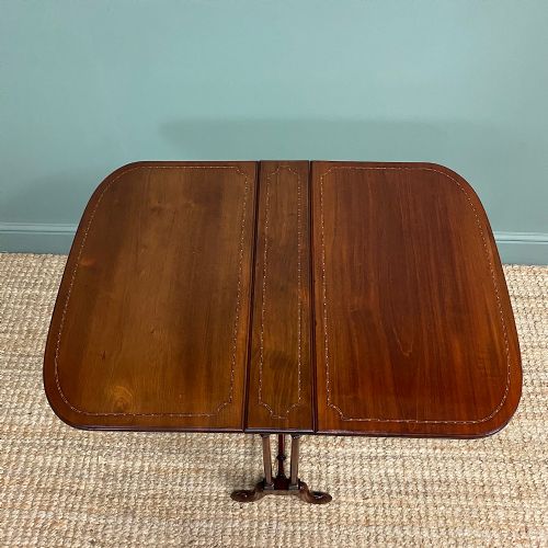 fig 1. Fine Quality Edwardian Mahogany Antique Sutherland Table
