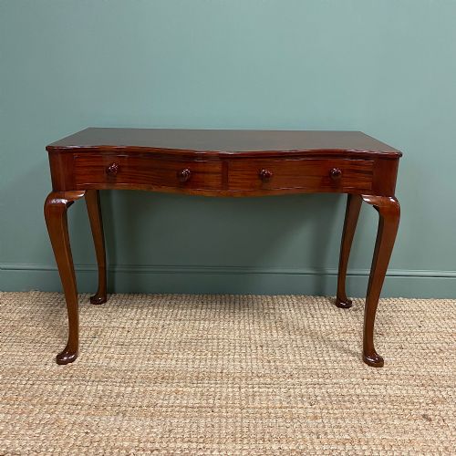 Fine Quality Georgian Mahogany Antique Writing Table