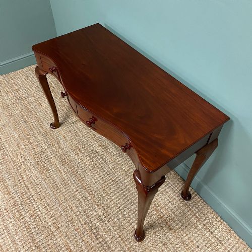 fig 1. Fine Quality Georgian Mahogany Antique Writing Table