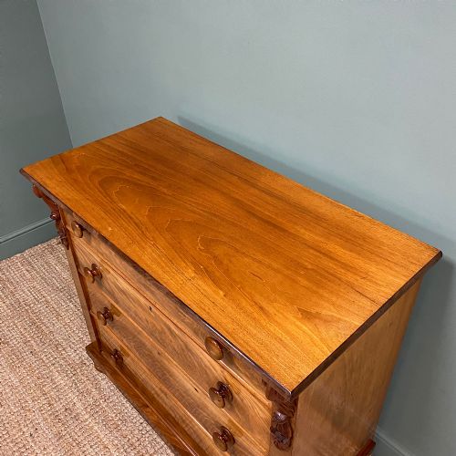 fig 2. Quality Victorian Antique Mahogany Chest of Drawers