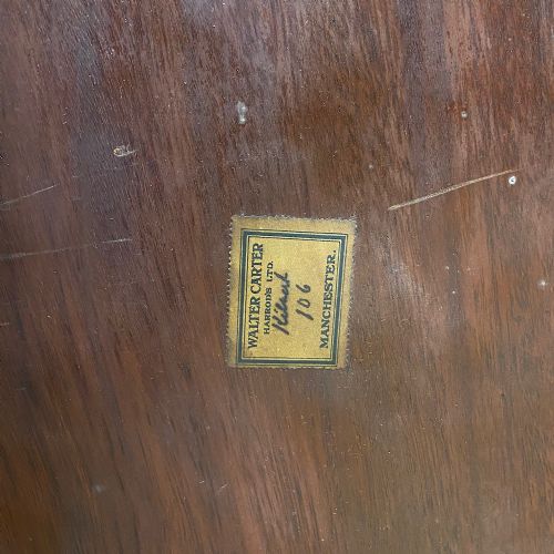 EDWARDIAN MAHOGANY ANTIQUE WORK TABLE - ADDITIONAL PHOTO 1