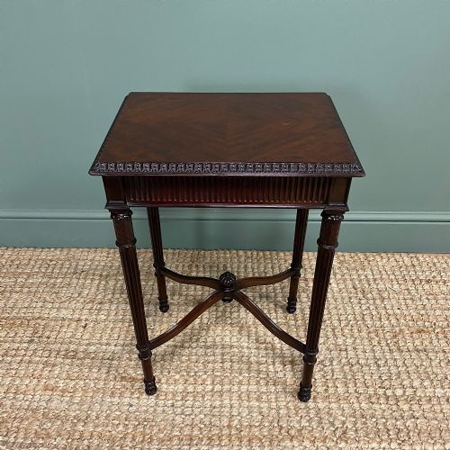 Edwardian Mahogany Occasional Antique Lamp Table