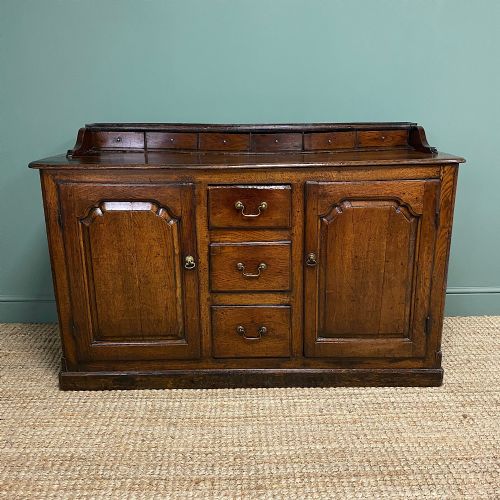 Period 18th Century Georgian Oak Antique Dresser