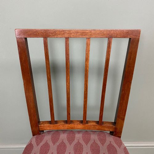 fig 3. Set of Six Country Georgian Mahogany Antique Dining Chairs