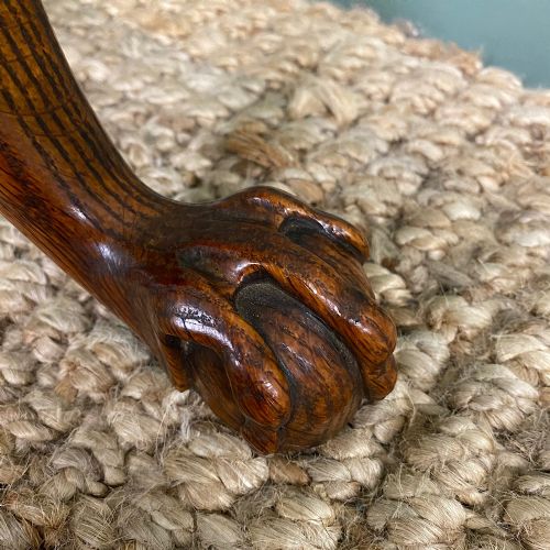 fig 2. Quality Antique Oak Torchère