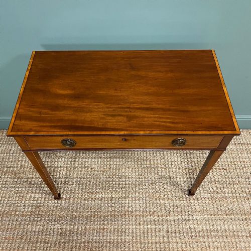 fig 3. Elegant Georgian Mahogany Antique Side Table