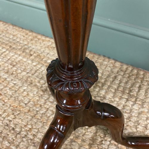 fig 3. Stunning Edwardian Mahogany Antique Wine Table