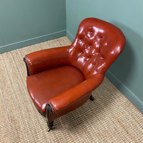 fig 1. Spectacular Victorian Gillows Antique Armchair