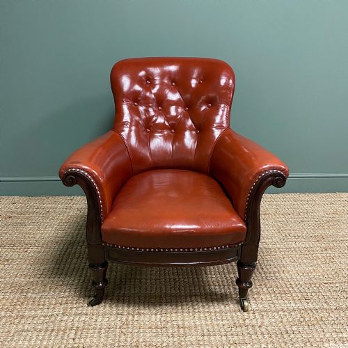 fig 2. Spectacular Victorian Gillows Antique Armchair