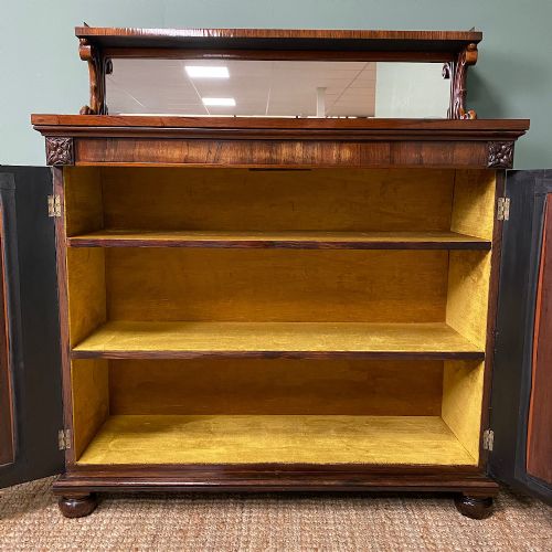 fig 1. Fine Quality Regency Rosewood Antique Chiffonier