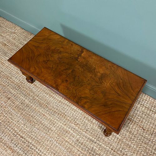 fig 2. Stunning Walnut Antique Coffee Table
