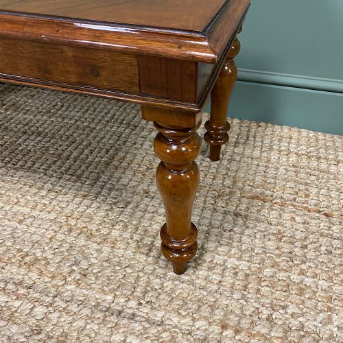 fig 3. Stunning Walnut Antique Coffee Table