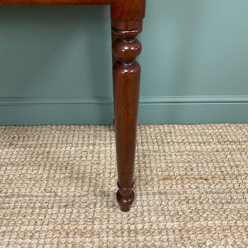 fig 1. Unusual Victorian Antique Hall Table