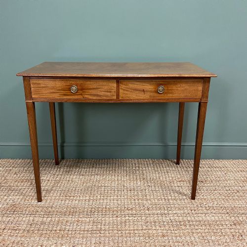Fine Quality Regency Mahogany Antique Writing Table