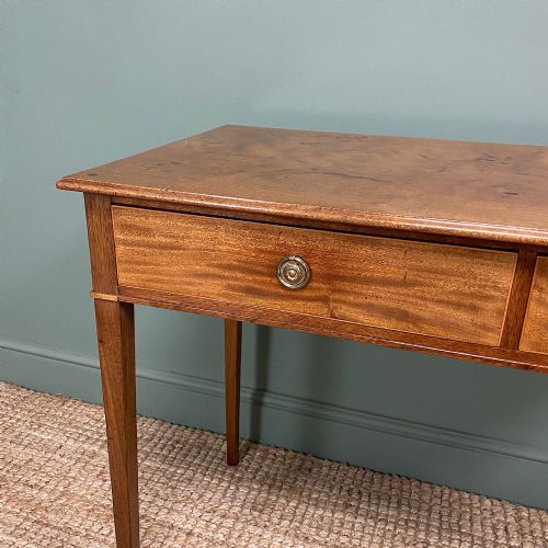 fig 1. Fine Quality Regency Mahogany Antique Writing Table