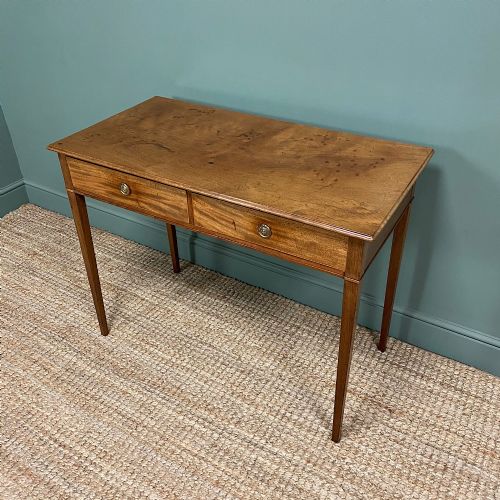 fig 2. Fine Quality Regency Mahogany Antique Writing Table